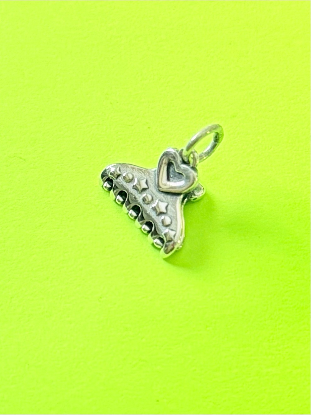 James Avery Heart Hair Clip Charm